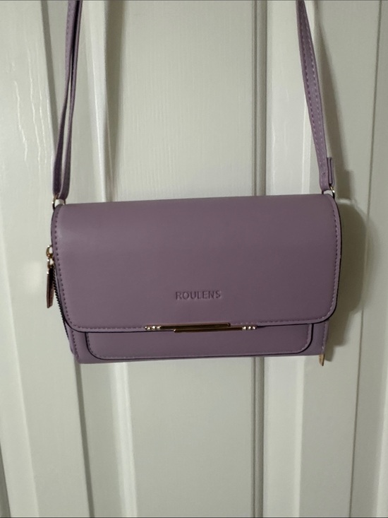 Roulens Handbags - ROULENS Lavender Crossbody Bag - Women's Elegant Shoulder Purse Never Used